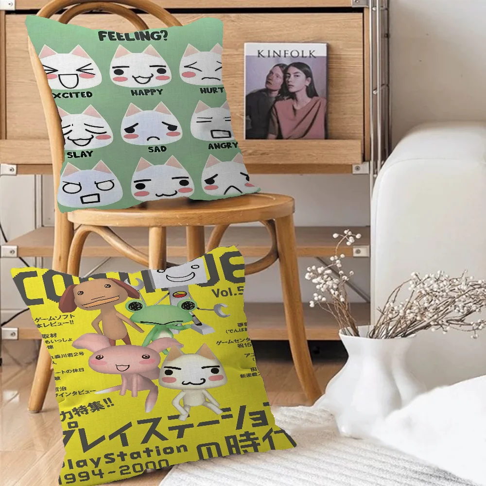 Inoue Toro CUTE Cat Personalized Pillow Cover Kids Bedroom Wild Party Decor Pillowcase Kid Birthday Shower Gift