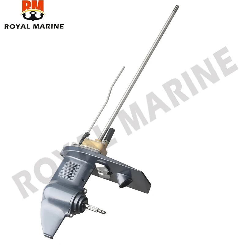 Lower Unit Assy (L) For YAMAHA Outboard Motor 4HP 5HP 6E0-45300-13-4D Long Shaft 90cm 6E0 6E3 model boat engine parts