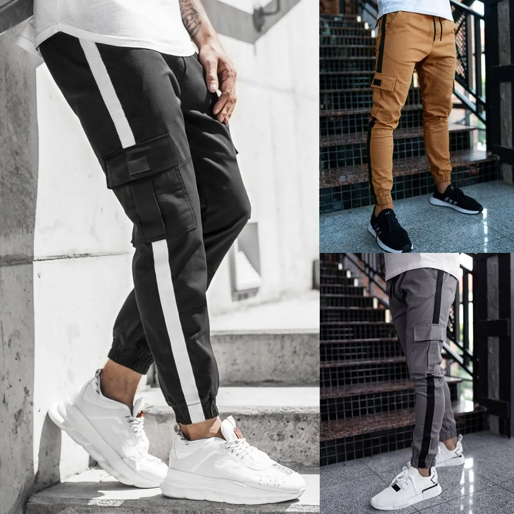 Outdoor Sex Open Crotch Erotic Casual Pants Men's Work Pants Sports Fitness Jogging Basketball Sweatpants Cargo Streetwear Mens