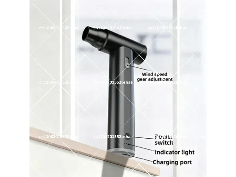 Portable Handheld Turbo Jet Fan High Power Air Blower Mini Dryer for Outdoor Cooling Home Use Rechargeable