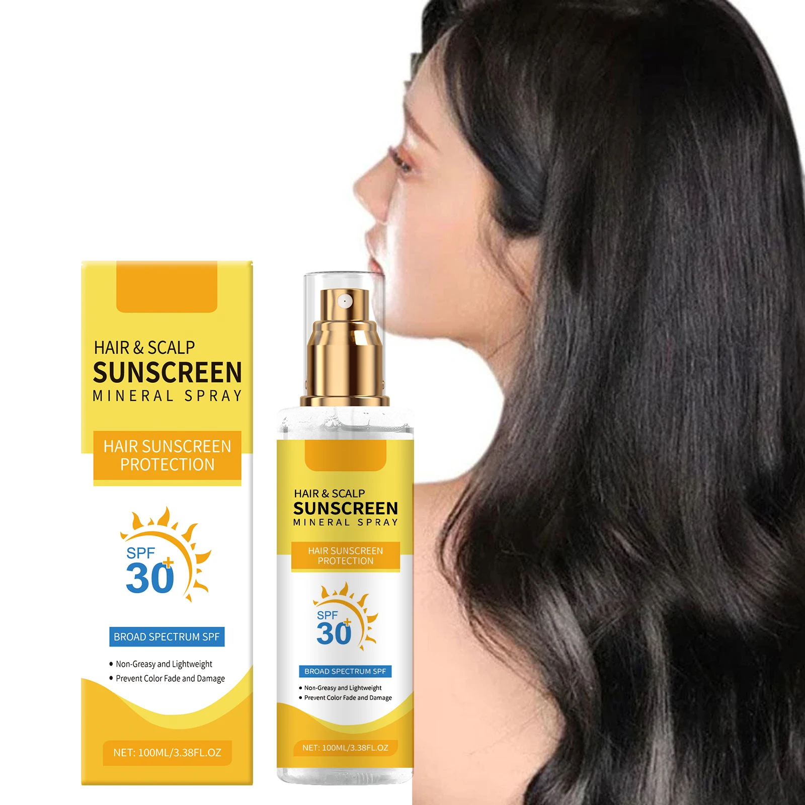 Hair Scalp Treatment Spray Oil Control Anti Loss Fade Damage Scalp Cleaning Repair Beauty Remove Dandruff Itching Scalp Care