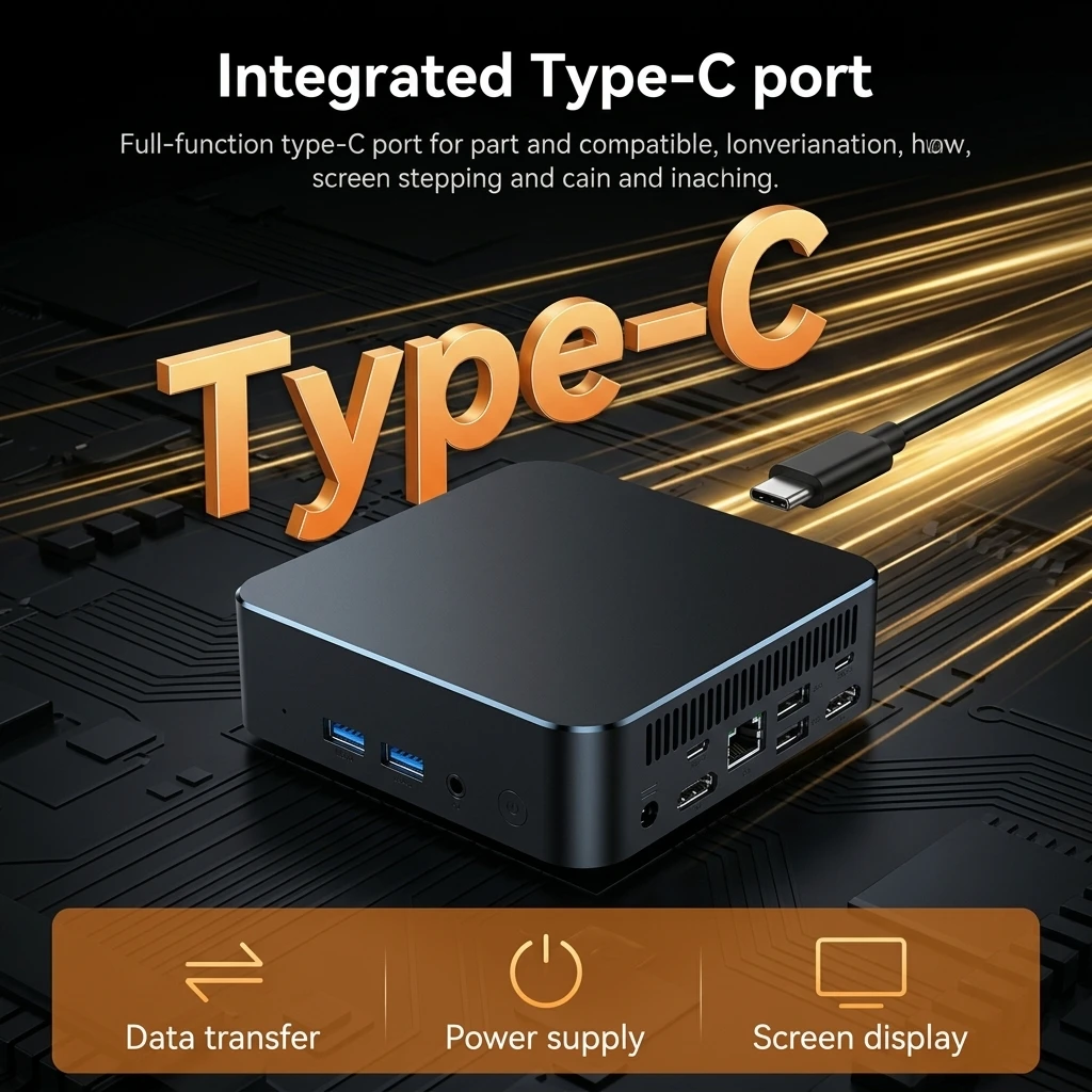 2026 4K Mini PC Intel Twin Lake N150 CPU Windows 11 Pro Mini PC 32GB RAM 512GB 1TB 2TB SSD WiFi5 BT5.0 Portable Desktop Computer