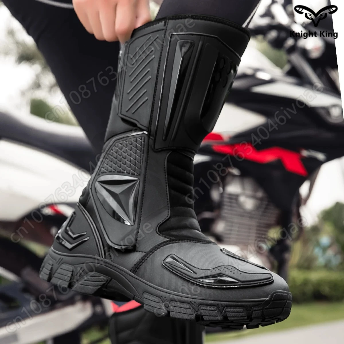bottes-de-moto-respirantes-tout-terrain-pour-hommes-et-femmes-en-cuir-impermeable-modele-47-equipement-de-locomotive-chaussures-de-cyclisme-d'ete