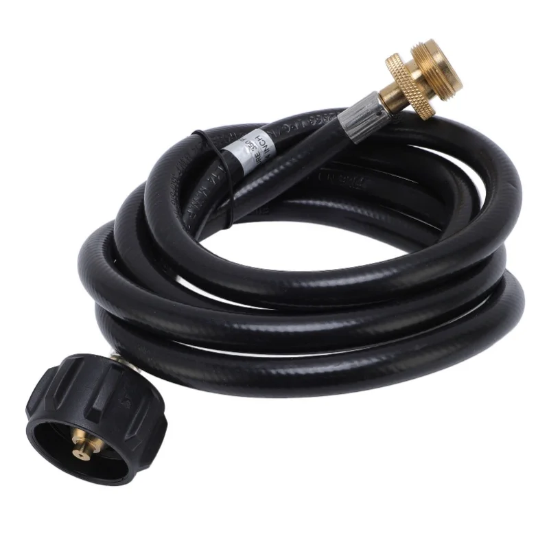Fuel Gas Extension Hose Replacement For Tank Portable BBQ Grill Stove Heater RV 1lb To 20lb 4ft/6ft