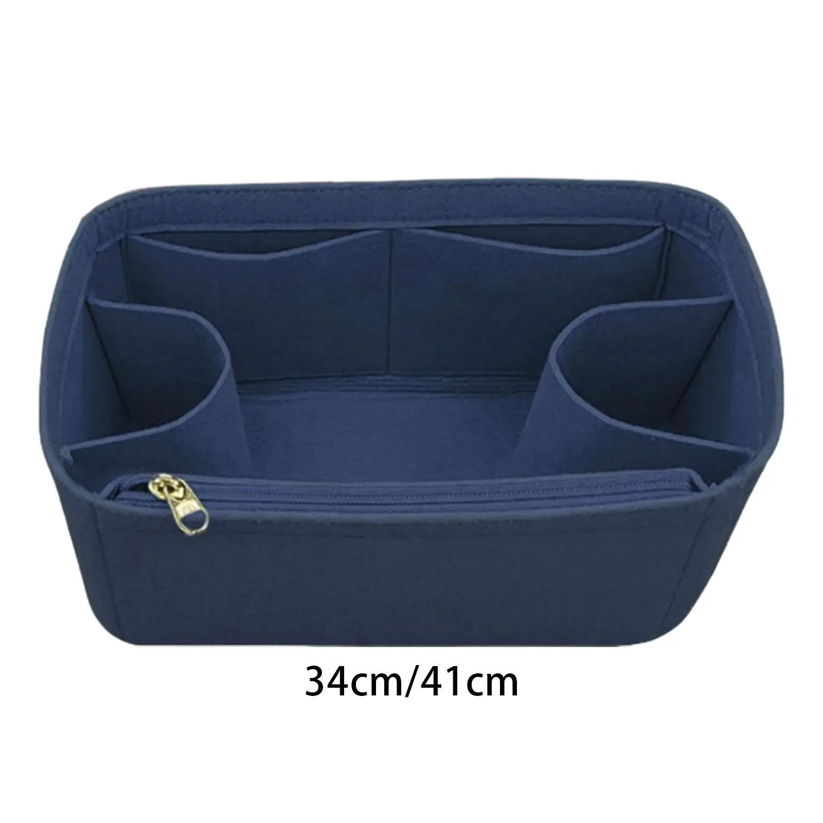 Bag Organizer Insert for Tote Purse Backpack Felt Divider Shaper with Compartments for Duffel Crossbody Medium