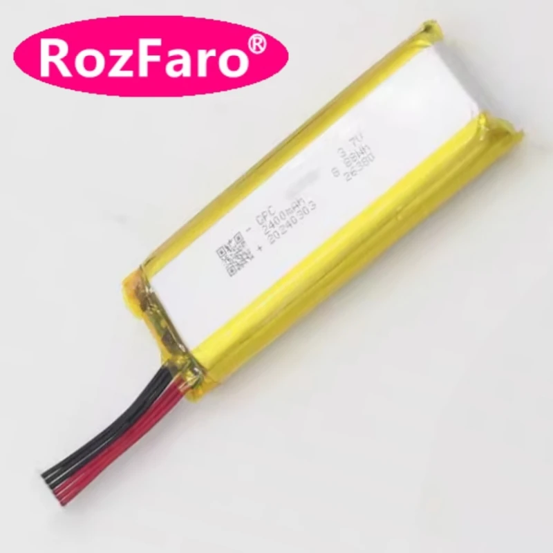 

RozFaro 3.7V 2400mAh Battery For SKG R G7 G7por K3 Cervical Vertebra Massager