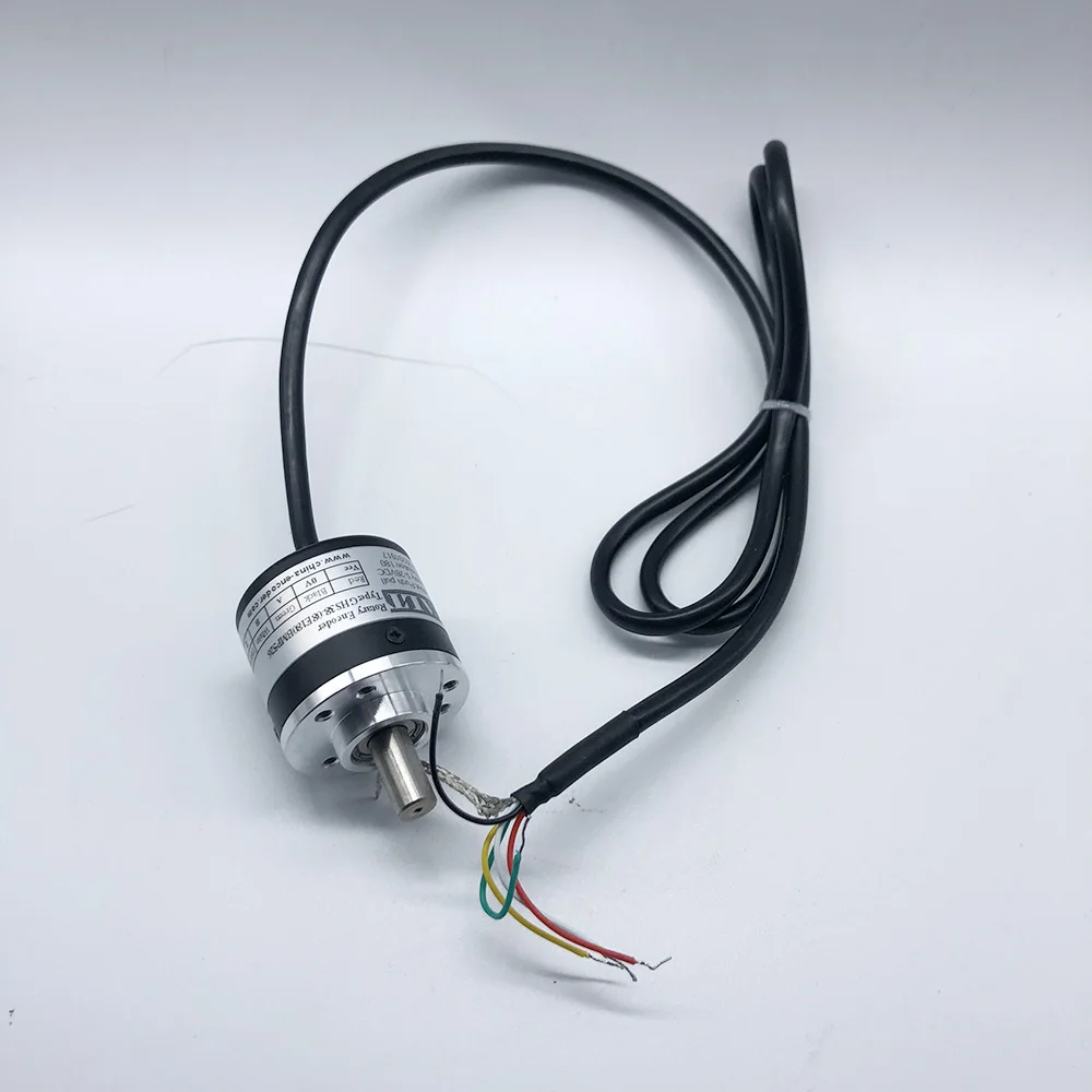 Enkoder obrotowy GHS38-08E360BMC526, 360 impulsów na obrót, enkoder kolektorowy NPN do maszyn CNC