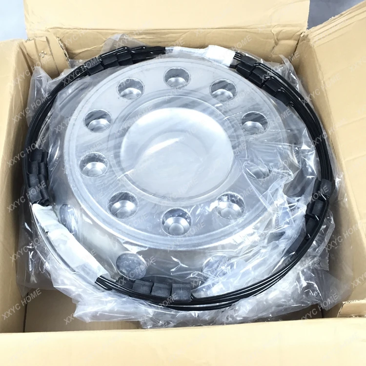 New 10 hole hubcap wheel cover 22.5 inch luxury all-inclusive bus van stainless steel modified car accessories