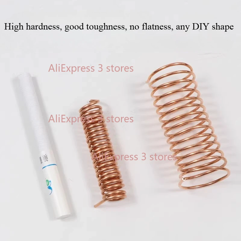 Tubo capillare in rame diametro esterno 1 metro 1.6/1.8/2/2.2/2.5/3/3.5/4/5mm per parti di refrigerazione del dispositivo di raffreddamento dell'aria condizionata