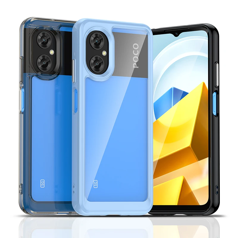 

Прозрачный чехол для Redmi Note 11R, чехол для Redmi Note 11R, оболочка, Обложка, твердая полупрозрачная мягкая рамка, бампер для телефона Redmi Note 11R