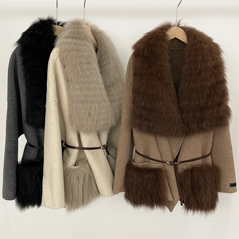 

Coat Ladies Jacket with Fur Women's Winter Jacket Luxury Woman Designer Korean Climate Many Outer Women Trends 2026 Clothing