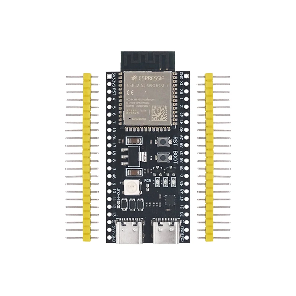 onboard WROOM-1-N16R8 ESP32-S3-DevKitC-1 module development board of the ESP32 S3 core board