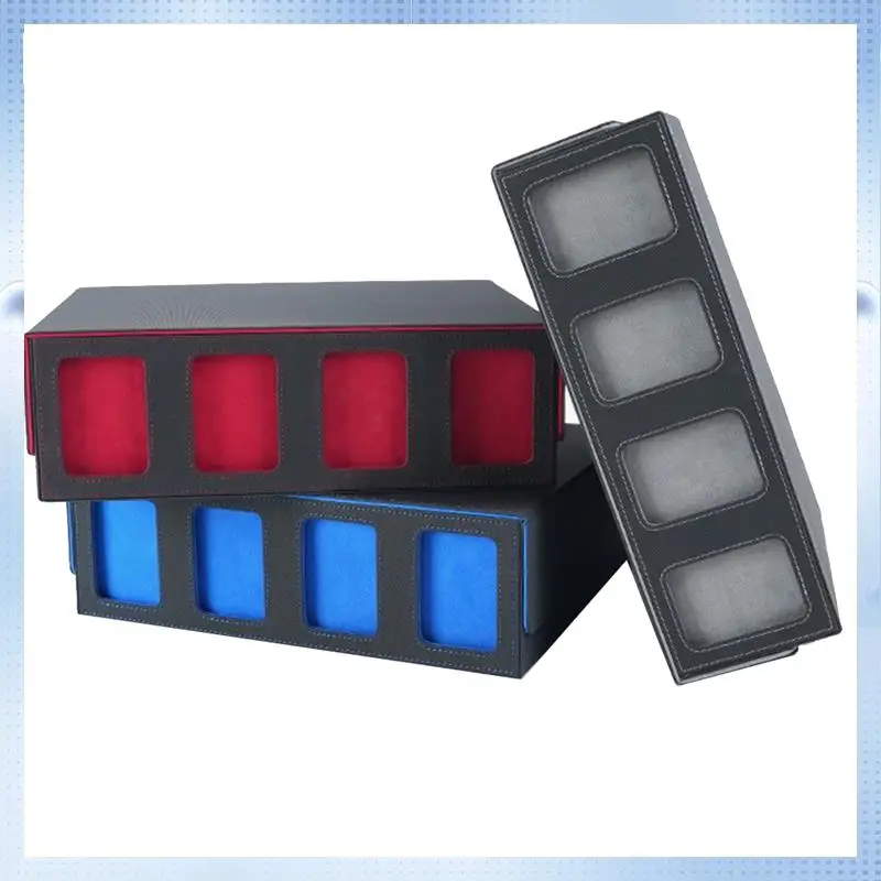 

Коробка для хранения карточек ABMW для коллекционных карточек с окошком для волшебных игровых карт, чехол для карточек, держатель для карт