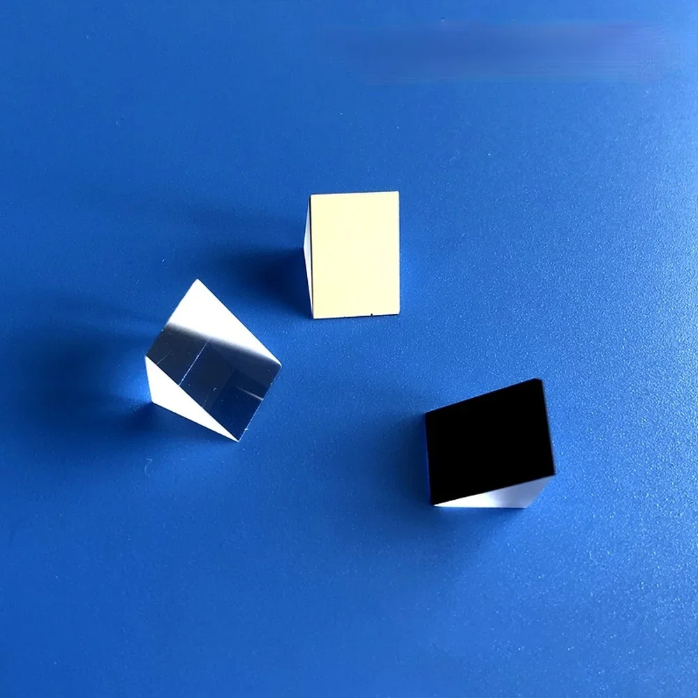 15*15*15mm Optical Laser Reflector Prism Processing Small Right-angle Diamond Mirror Triangle External