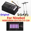 100% オリジナル 3900mAh 7800mAh 21.6V リチウム電池 Ninebot NEBF2202A C8 C10 C15 C20 電動スクーターアクセサリー電池 1