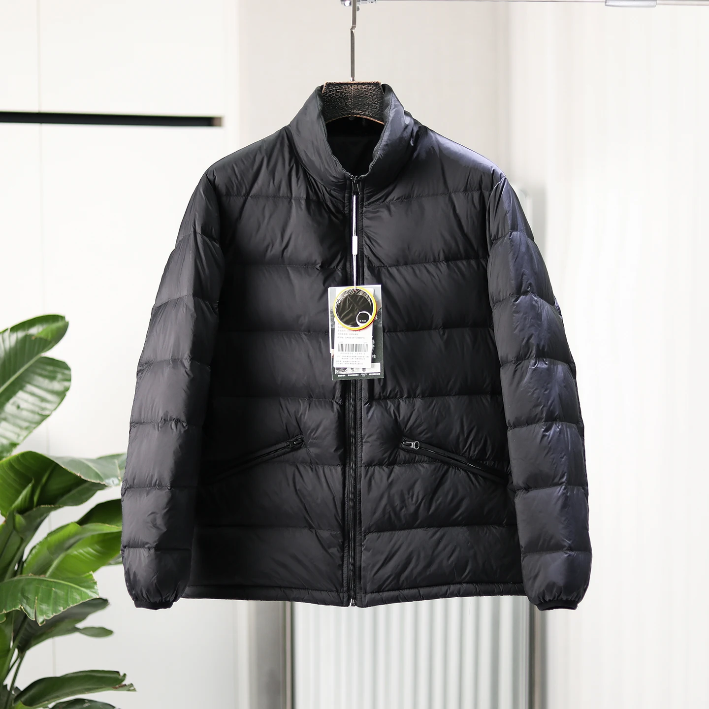 

High Puffin 95 White Du down Men's Outdoor Winter Jaet Windproof Waterproof Dir Proof Storable Stand Collar Warmth F...