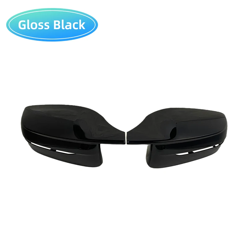 G30 G38 tapas de cubierta de espejo retrovisor lateral negro brillante para BMW 2 3 4 5 7 Series G20 G21 G28 G22 G11 G12 G42 M4 estilo LHD RHD