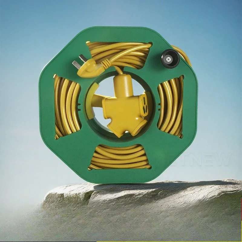 Premium Hose Reels Take-Up Artifact Garden Power Tools Reel Portable Reel Wire Storage Tools