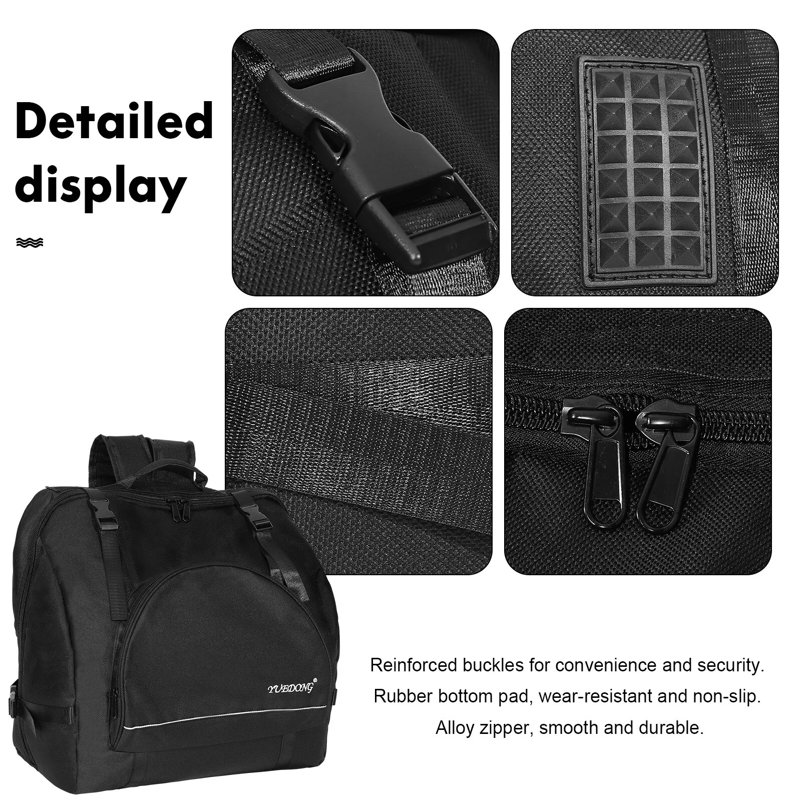 Trolley Adjustable Accordion Bag Adult Backpack Thicken Instrument Case Shockproof Strap Accessories Musical Storage Holder Gig