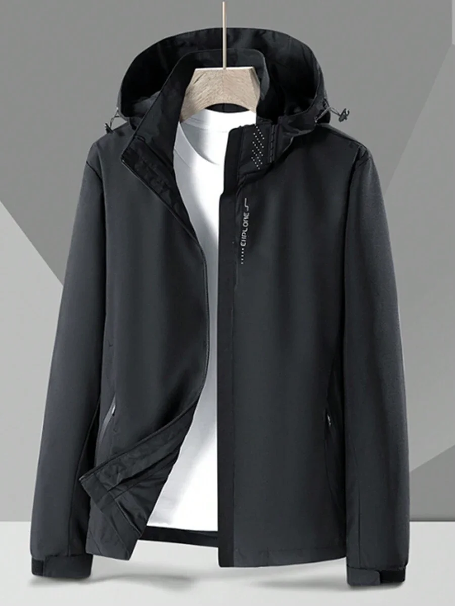 

High Quality Men's Clothing Men's Casual Waterproof Flight Jacket Men's Windproof Jacket Outdoor Water-Resistant Sports Leisure