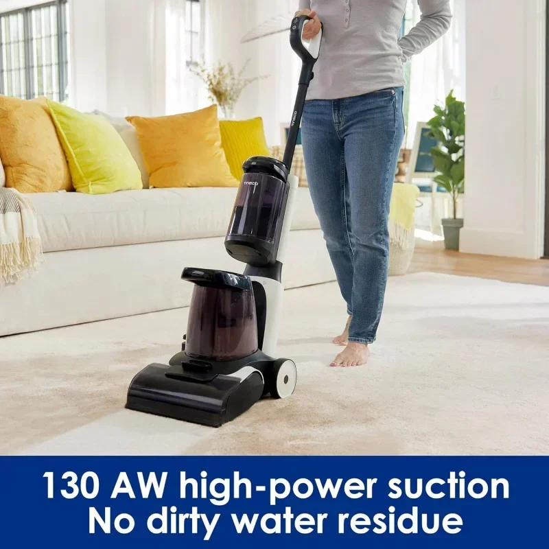 QWTTTinecoeses CARPET ONE Smart Carpet Cleaner Machine,Lightweight Carpet Shampooer and Portable Upholstery Cleaner,Pet Carpet