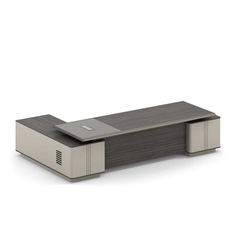 ❀z High End Luxury L Shape Office Furniture Modern Design Executive boss Working Table Desk%