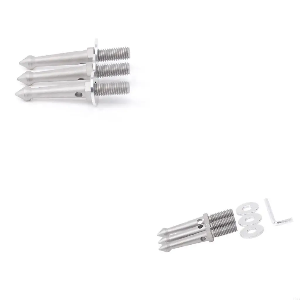

193A 3Pcs Travel Tripods Spikes For Outdoor Photography In Or Wet Conditions