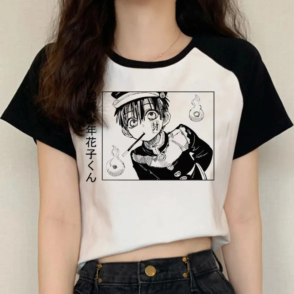 Toilet Bound Hanako Kun top tees female Pop Culture Digital Y2k Grunge shirt harajuku Punk 2000s Retro