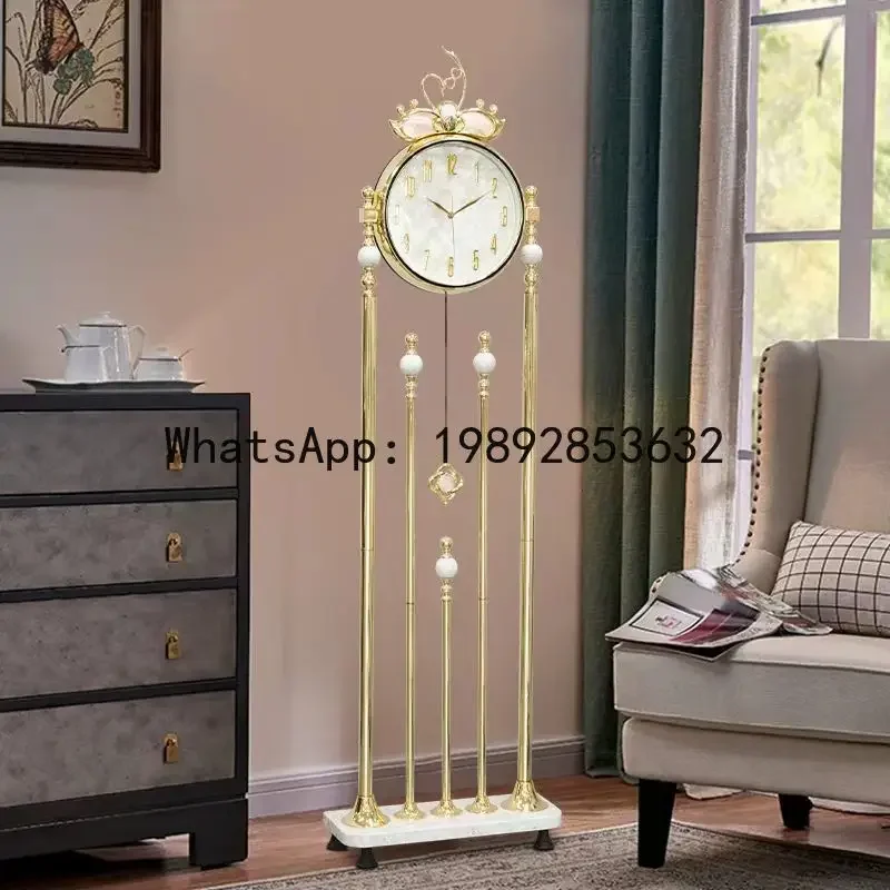 XL4-1  quartz clock - minimalist & stylish home decor, flip clock, pendulum metal clock for living room decoration