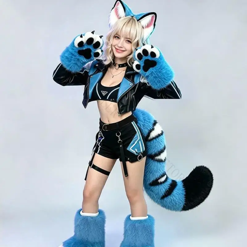 R7UF Halloween Costume Hair Band for Holiday Animal Styling and Role-Play 3