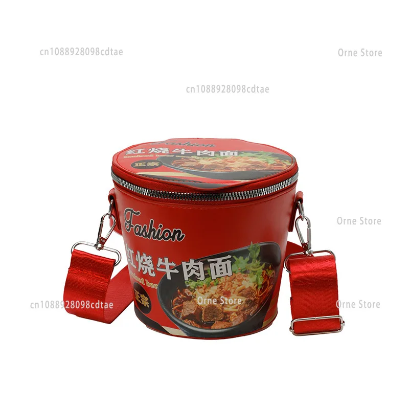 

Новая женская сумка через плечо, сумка-мессенджер с лапшой быстрого приготовления, декоративная сумка для ролевых игр, эксклюзивно для международных студентов