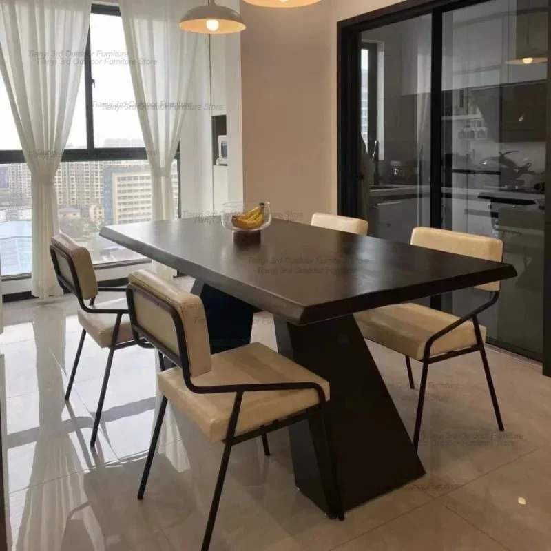 

Деревянные кухонные обеденные столы Кофейная кухня Современная гостиная Обеденные столы Офисная итальянский дизайн Мебель для дома Comedor LLDT