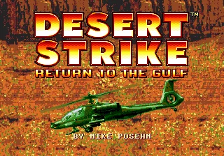 Desert Strike Region Free 16Bit MD Game Card For Sega Mega Drive For Genesis