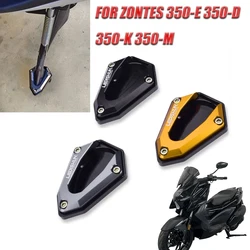 FOR ZONTES 350-E 350-D 350-K 350-M 350E nlarger Extension Plate Motorcycle Kickstand Side Stand Foot Enlarge Extension Pedal