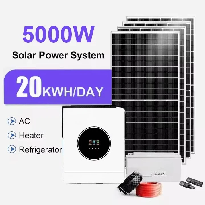 

1kw 3kw 5kw 10kw 15kw 20kw 30kw Hybird-grid Photovoltaic Complete Set Solar Energy Off Grid Home Power Systems