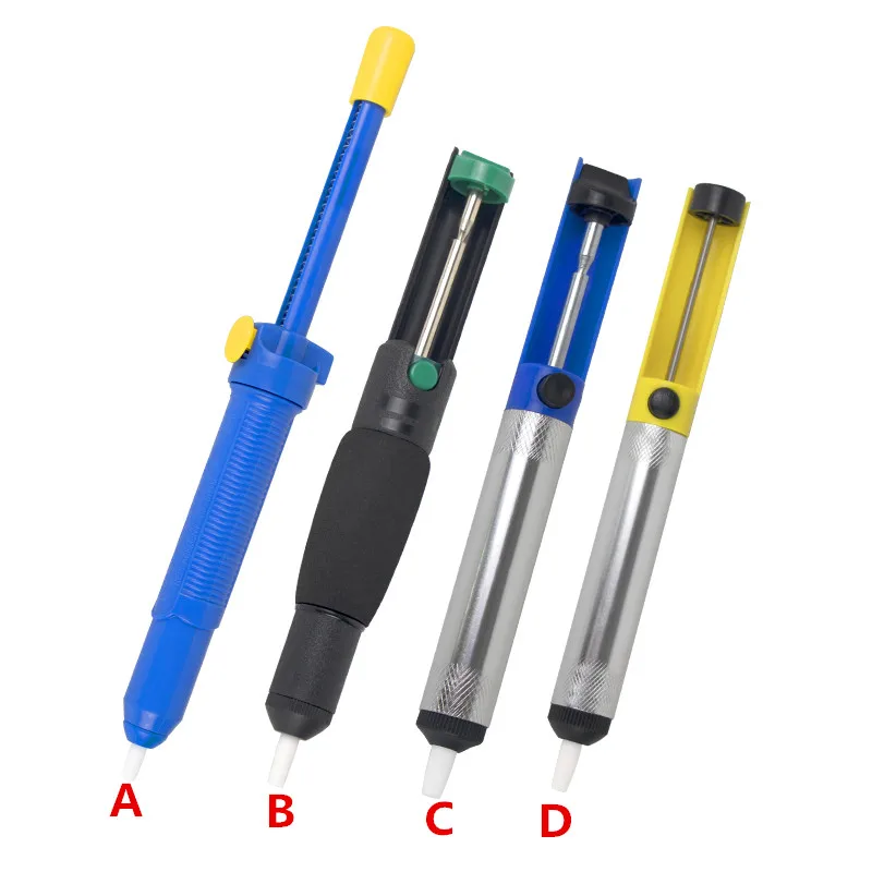 

1PC Desoldering Pump Suction Tin Gun Soldering Sucker Pen Removal Vacuum Soldering Iron Desolder Welding Tool Maintenance