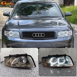 For Audi A4 S4 8E B6 2001 2002 2003 2004 Ultra Bright DTM M4 Style Led Angel Eyes Kit Halo Rings Car Accessories