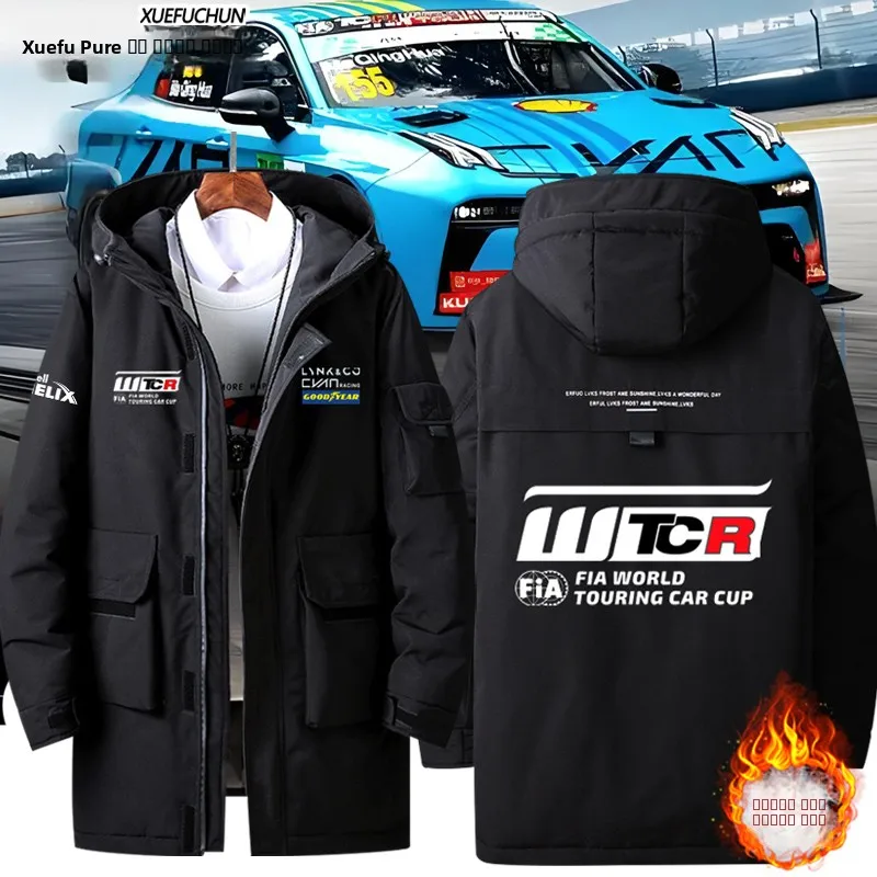

Куртка Lynk 03 для автоспорта WTCR, мужская и женская, теплая одежда для осени и зимы, верхняя одежда из полиэфирного волокна, пуховая куртка