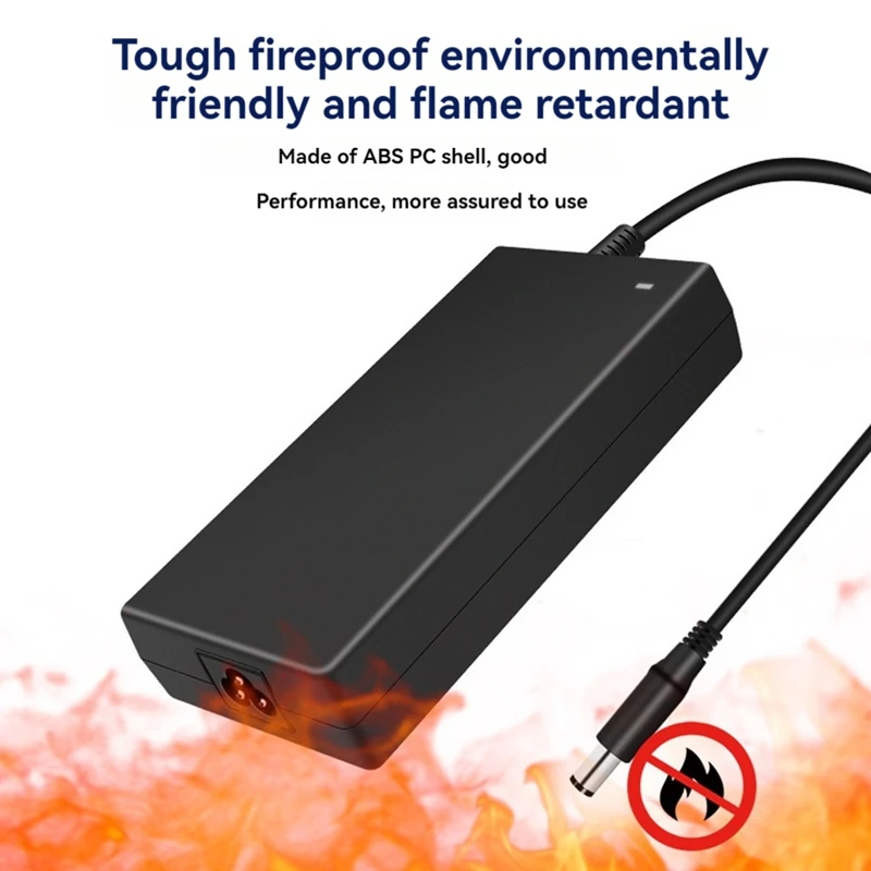 محول طاقة للكمبيوتر المحمول 19.5 فولت 10.3 أمبير 200 وات لجهاز HP OMEN 4/5/6 (غير مجهزة بسلك طاقة تيار متردد)