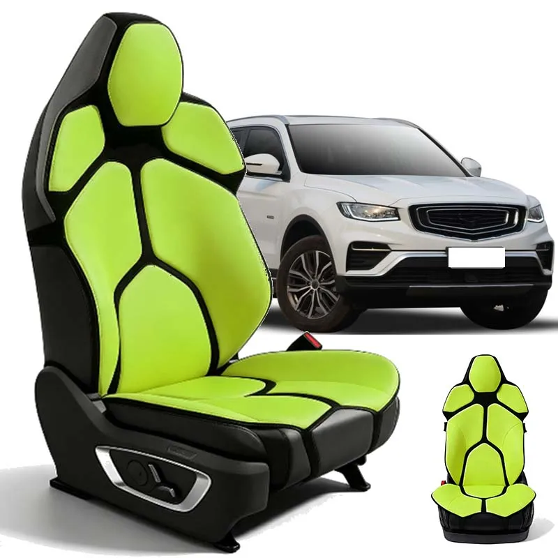 For Belgee X70 2020-2026 Ergonomic Mesh Lumbar Support Cushion Massage Back Pad Breathable Car Office Dual Use Auto Accessories