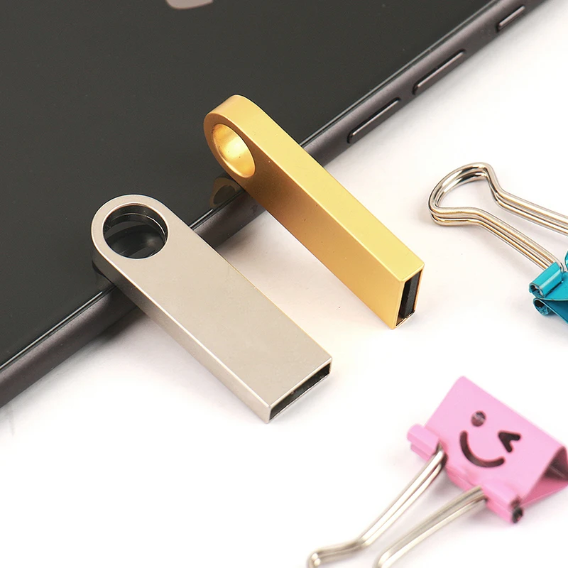Pendrive محرك فلاش USB 2.0 فلاش عالي السرعة 128 جيجابايت 64 جيجابايت 32 جيجابايت 16 جيجابايت مفتاح سلسلة USB عصا محرك فلاش USB محرك القلم هدية إبداعية