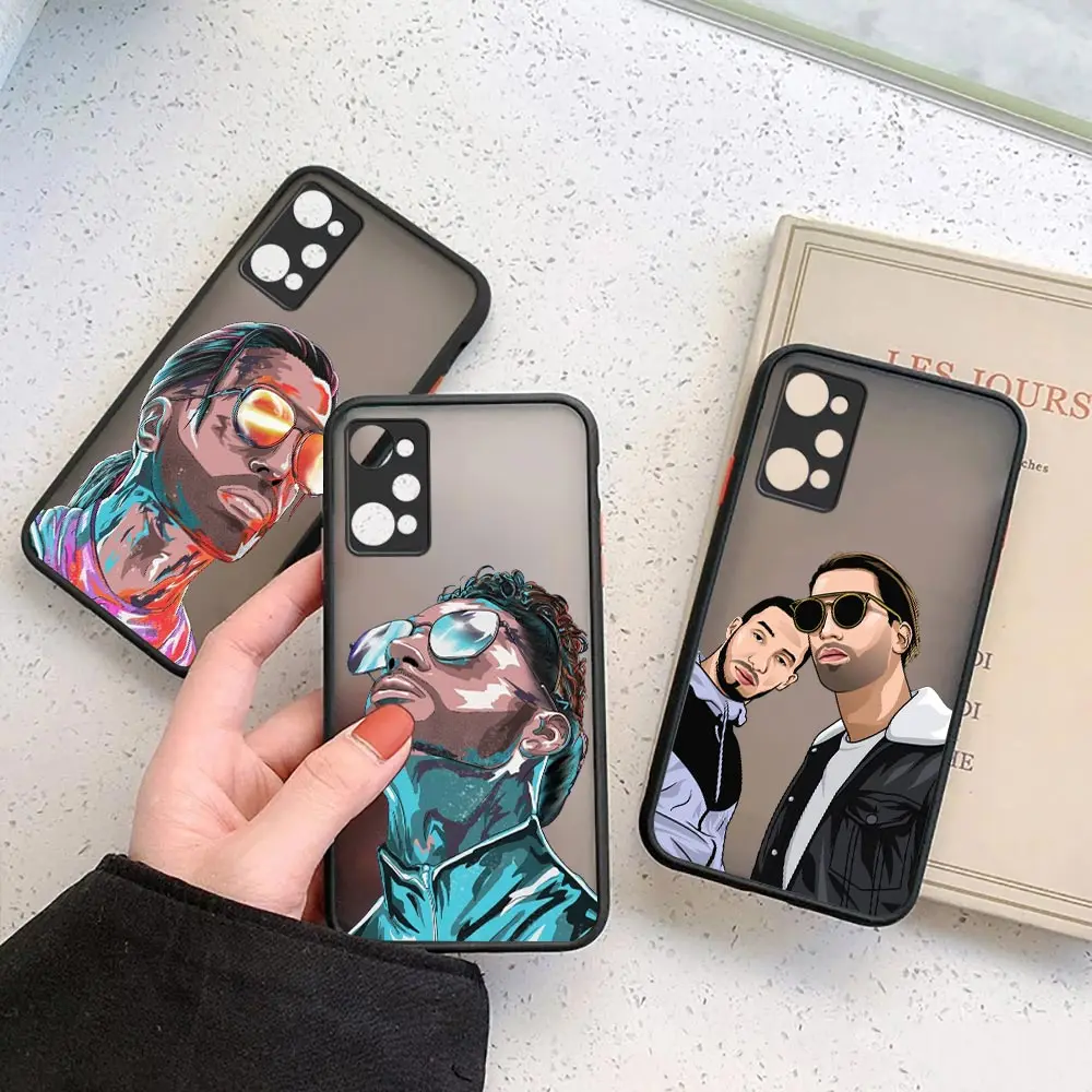 

PNL QLF Rapper Singer Case For Realme Narzo 50 50I 50A GT Neo 2 Master Gtneo XT X7 V15 V11 C55 C35 C33 C31 C30 C21 C21Y 5G Cover