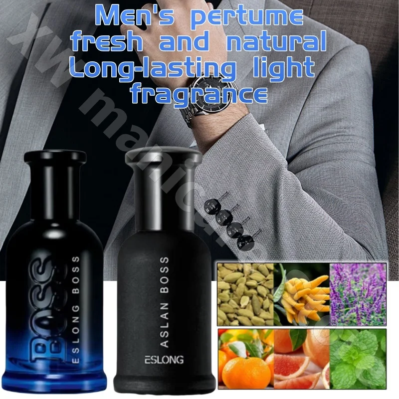 

Men's Perfume Long-lasting Light Fragrance Fresh Natural Charm Confident Mysterious Temperament Deep Breath Intriguing 50ml