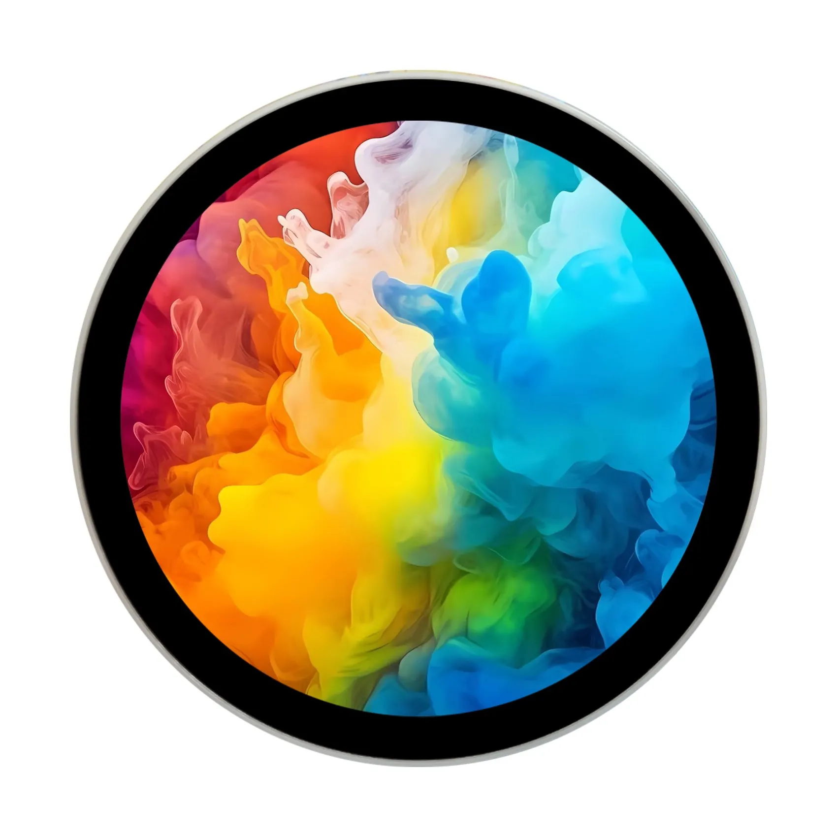 

5-дюймовый круглый ЖК-экран емкостный сенсорный экран 1080x1080 корпус из алюминиевого сплава