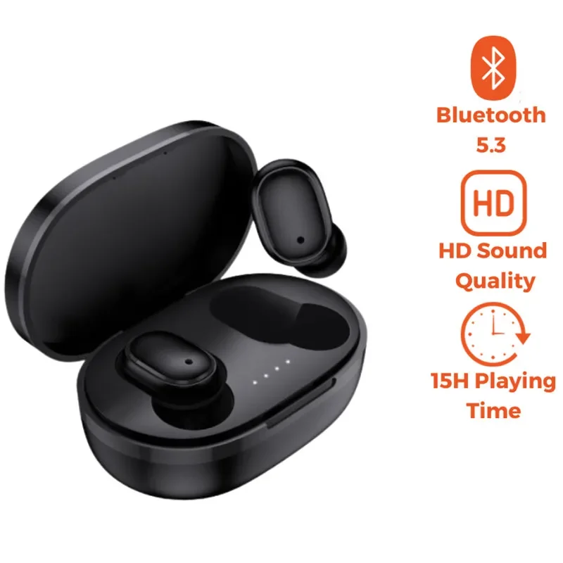 Original A6S TWS Wireless Bluetooth Headset 5.0 Earphone Bluetooth Sport Inear Earbuds Headset with Mic for Xiaomi Iphone Lenovo