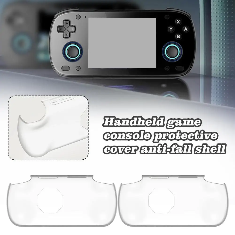 For Retroid Pocket Mini Bracket TPU Frosted Soft Grip Protective Handheld Cover Anti-fall RPmini Protective Case Shell Hand P4G1
