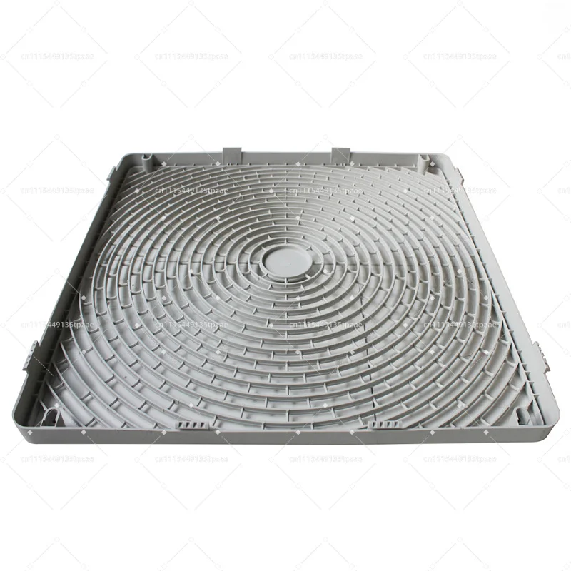 43x43cm Square AC Outdoor Fan Guard Grille Cover for CHIGO 1P/1.5P Air Conditioner Outdoor Unit Plastic Fan Grill Cover