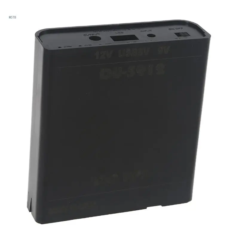 DIY 5V USB 9V 12V 5.5x2.1mm Uninterrupted Backup UPS Power Supply Box for Wireless Router Tablet Smartphone Home Dropship