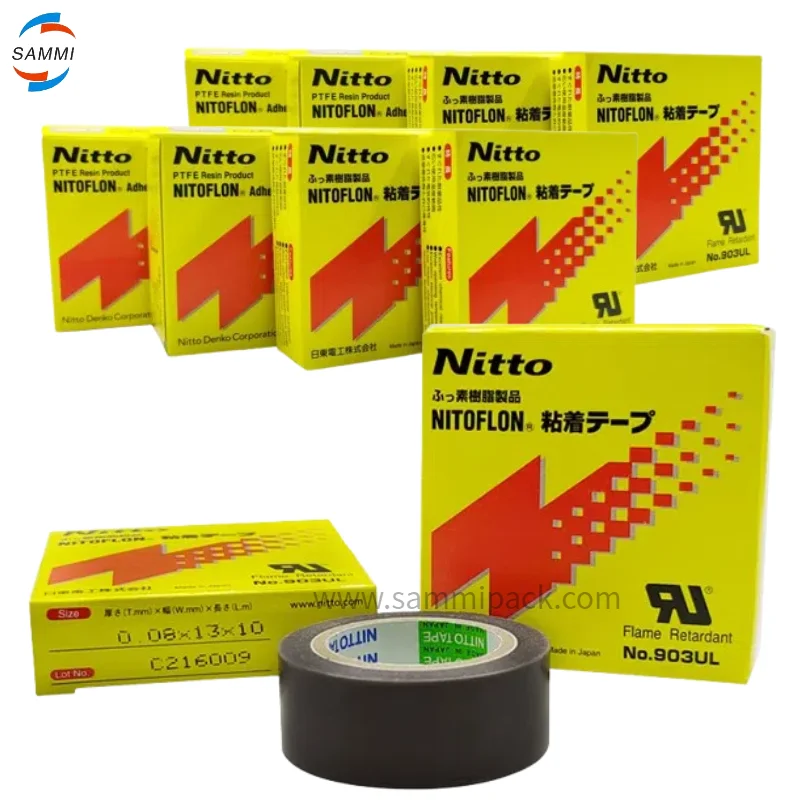 NITTO Denko Nitoflon 903ul PTFE Adhesive Tape High Temperature PTFE Pure Film Gray Heat Sealing Tape