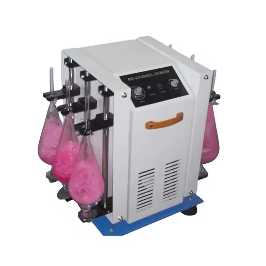 RS-2 Laboratory Sepratory Funnel Shaker Electric Shaker Machine Capacity 1000ml*6pcs with Good Price 300rpm Clamp